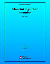 MANCINI DIGS THAT MAMBO SAX QUARTET P.O.D. cover